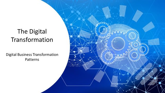 Digital Transformation Patterns PowerPoint Templates
