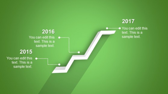 Creative Shelf Timeline Template for PowerPoint