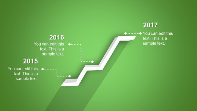 Creative Shelf Timeline Template for PowerPoint