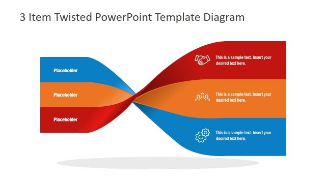 3-Item Twisted PowerPoint Template