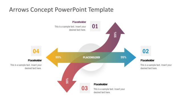Arrows Concept PowerPoint Template