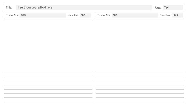 Storyboard PowerPoint Template