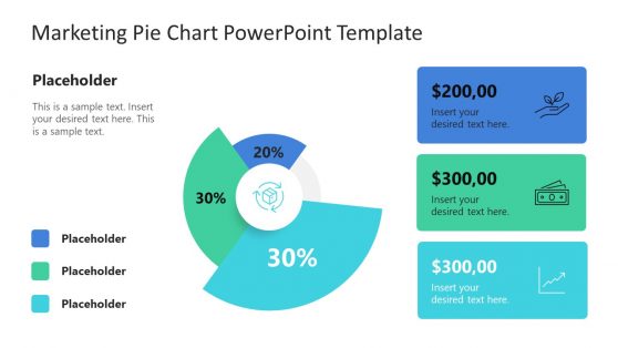 Marketing Pie Chart PowerPoint Template