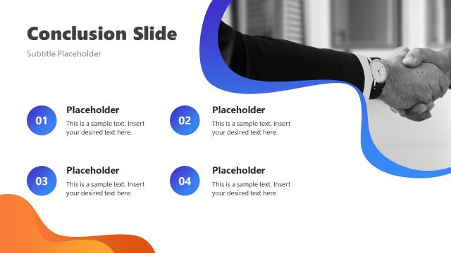 Conclusion Slide Template for PowerPoint
