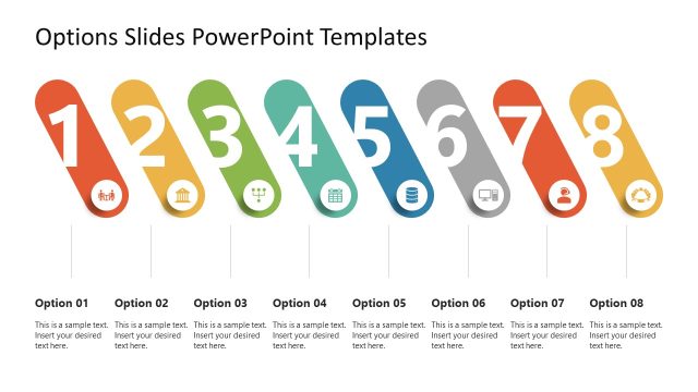 Options Numbering PowerPoint Template