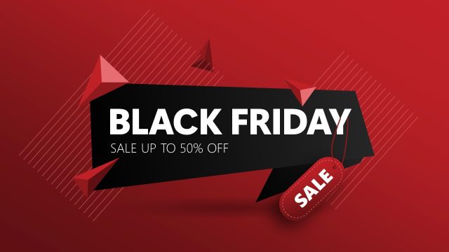 Black Friday Banner PowerPoint Template