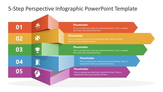 Cover Slide - 5-Step Perspective Infographic Template 