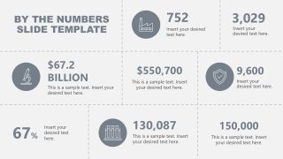Simple By The Numbers Presentation Template