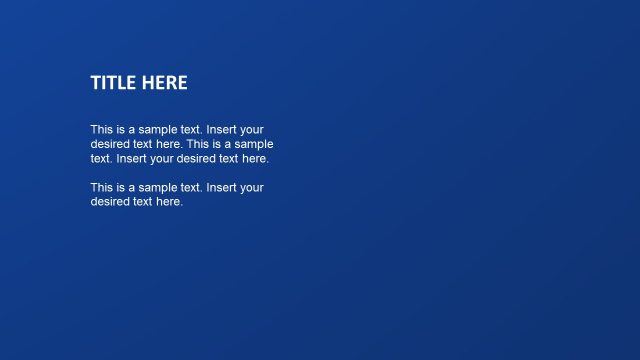 Animated Template Step 2 Simple Slide