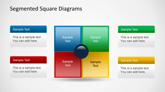 4 Steps Segmented Diagrams