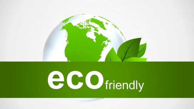 Eco Friendly PowerPoint Template with Recycle Icons