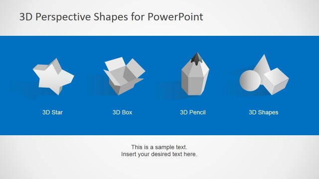 3D Perspective Shapes for PowerPoint