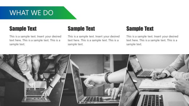 What We Do PowerPoint Slide