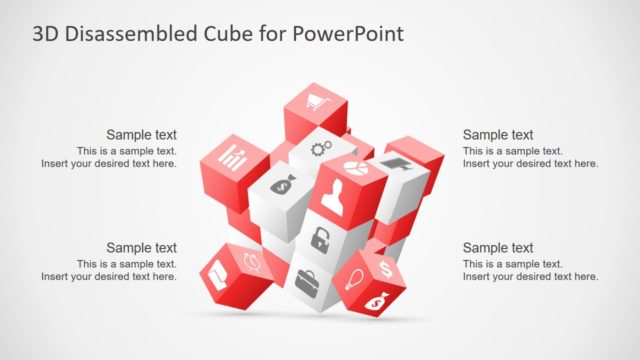 3D Cube Concept for PowerPoint