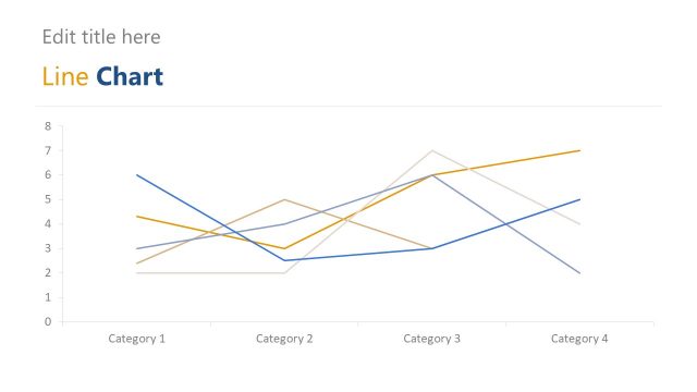Area Chart Lines Data Driven PPT