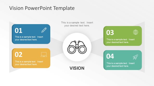Flat Vision Statement Graphics Template