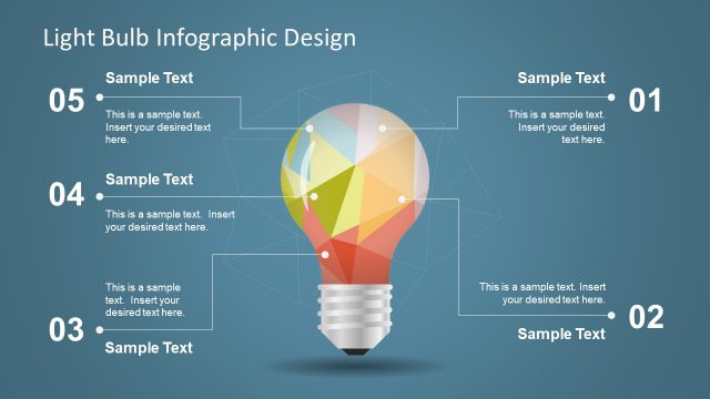 Light Bulb Infographic PowerPoint Design