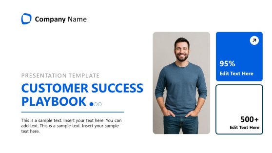 Editable Customer Success Playbook PPT Template