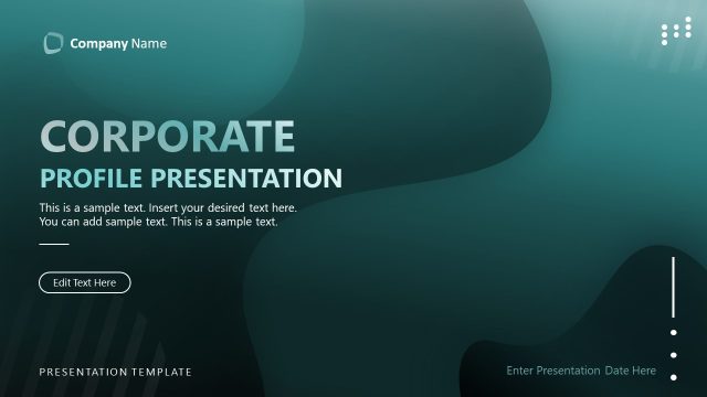 Corporate Profile Presentation Template