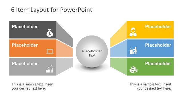6 Item Layout for PowerPoint