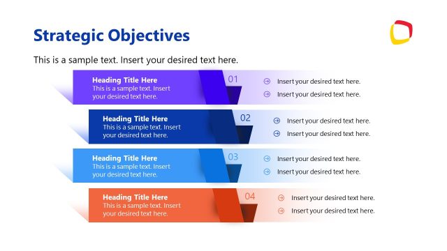 Strategic Objectives PowerPoint Slide