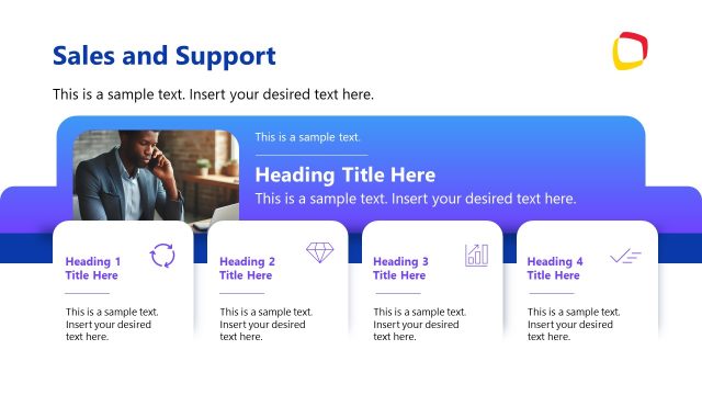 Sales and Support Presentation Template