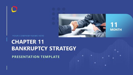 Cover Slide  - Chapter 11 Bankruptcy Template 