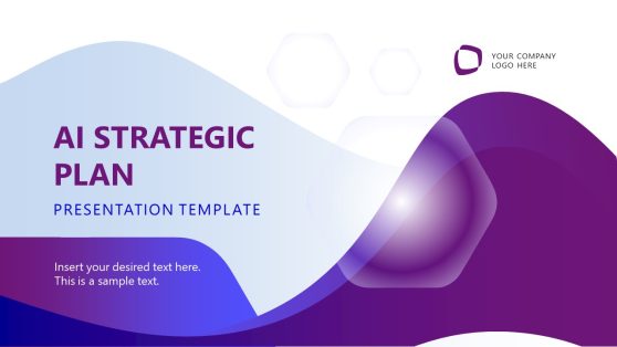 Editable AI Strategic Plan PPT Template