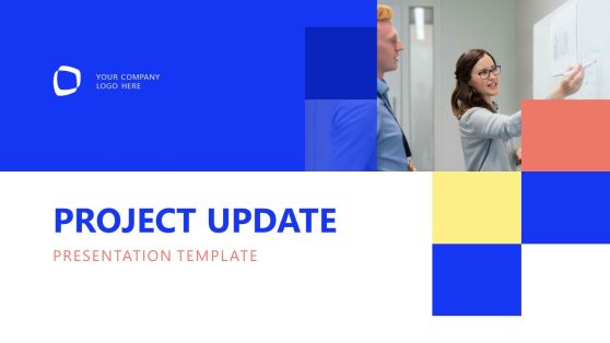 Editable Project Update PPT Template