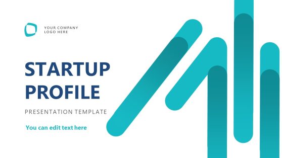 Editable Startup Profile PPT Template