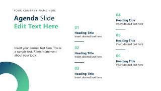 Customizable Scenario Planning PPT Template