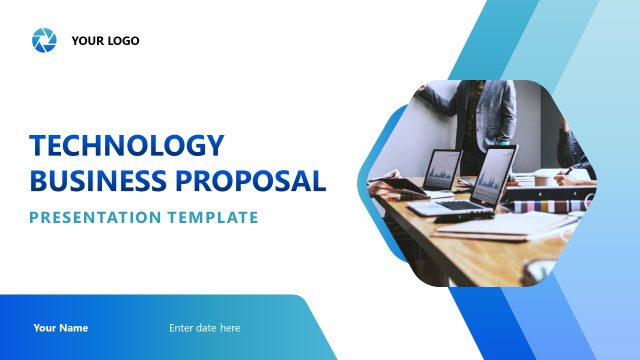 Technology Business Proposal PowerPoint Template